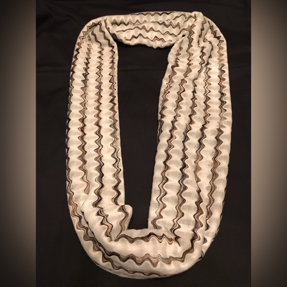 Infinity scarf.